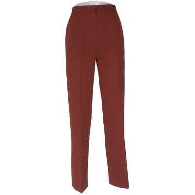 Kostymbyxor (Brun) från Wahls Polyester, Ull