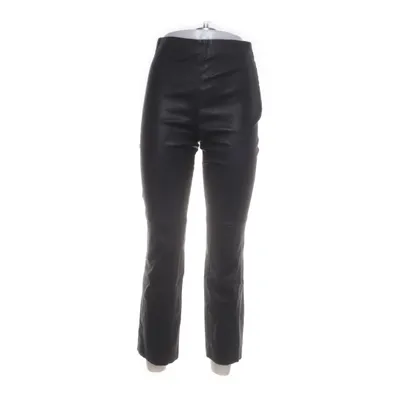 Leren broek (Zwart) van H&M Katoen, Elastaan, Leer