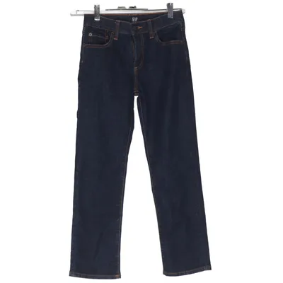 Spijkerbroek (Stretch Straight) van Gap Denim Katoen, Elastaan, Polyester