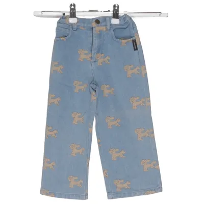 Spijkerbroek (Blauw, Beige) van Daily Brat Katoen, Polyester