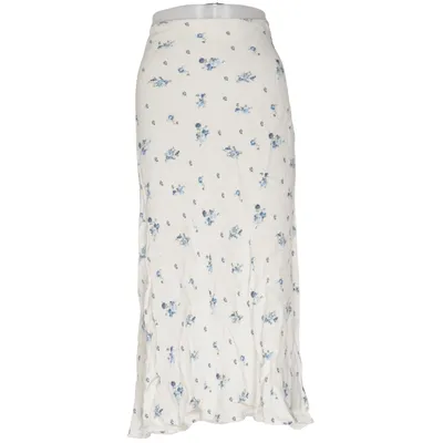 Maxi skirt (White, Multicolored) from H&M Trend Viscose
