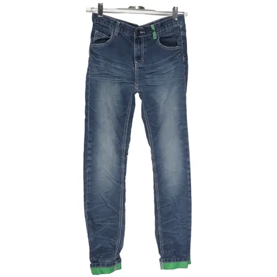 Jeans (Blue) from Knox Cotton, Polyester