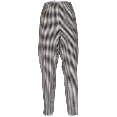 Byxor (Svart, Vit) från H&M Bomull, Elastan, Viskos
