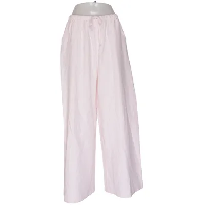Pants (Pink, White) from Blakely Cotton, Polyester
