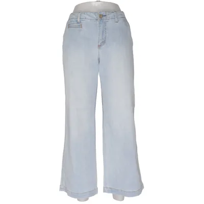 Jeans (Blue) from Lands' End Cotton, Elastane, Polyester