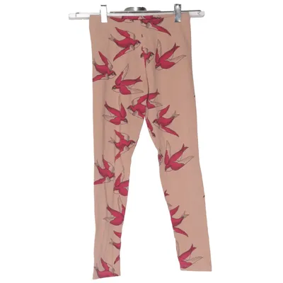 Leggings (Beige, Röd) från Mini Rodini Bomull, Elastan