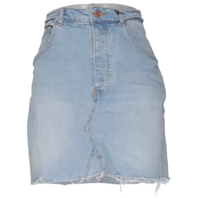 Jeanskjol (Blå) från Perfect Jeans Bomull, Elastan