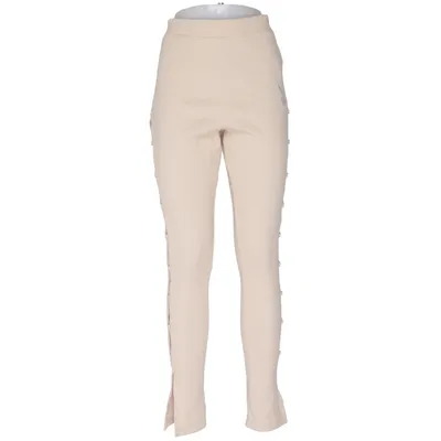Byxor (Beige) från Playboy x Missguided Bomull, Elastan, Polyester