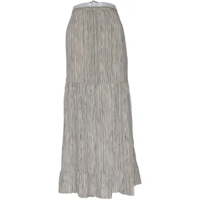 Jupe longue (Beige, Blanc) de Lindex Viscose