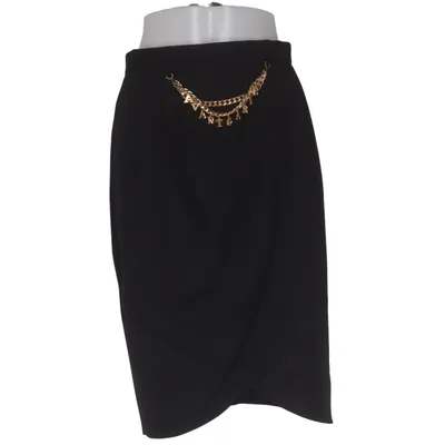 Wikkelrok (Zwart) van Avantgarde Polyester, Wol