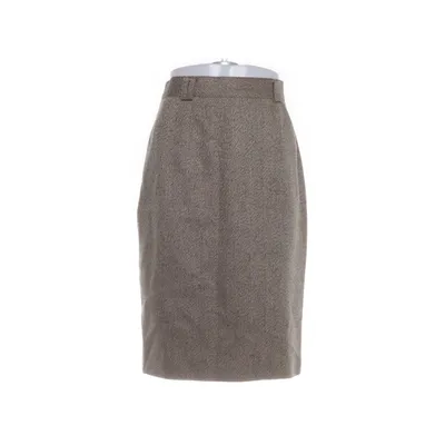 Skirt (Beige, Red, Brown) from Reine Schurwolle Acetate