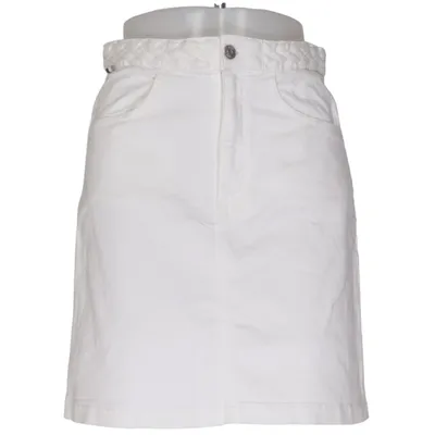Jupe en jean (Blanc) de Boss Coton, Élasthane