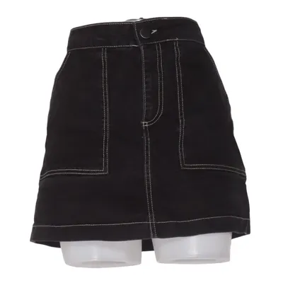 Spijkerrok (Zwart) van Zara Trafaluc Collection