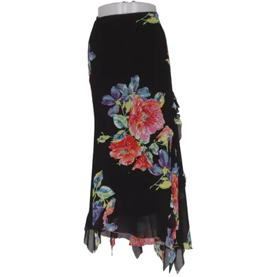 Maxi rok (Zwart, Meerkleurig) van Fuego Woman Polyester