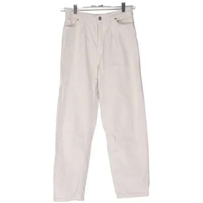 Jeans (Beige) from Never Denim Cotton, Polyester