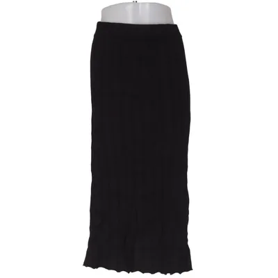 Maxi skirt (Black) from Stories Polyamide, Viscose