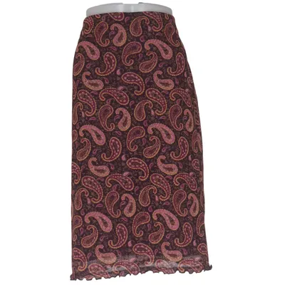 Skirt (Purple, Multicolored) from Add It Polyamide, Polyester
