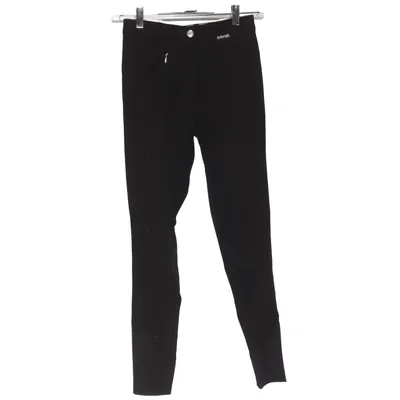 Rijbroek (Zwart) van Carat Elastaan, Polyester, Viscose