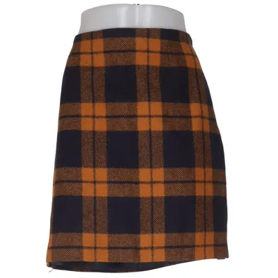 Jupe (Bleu, Jaune) de Hobbs Polyester, Laine