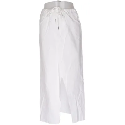 Maxi skirt (White) from Made in italy
