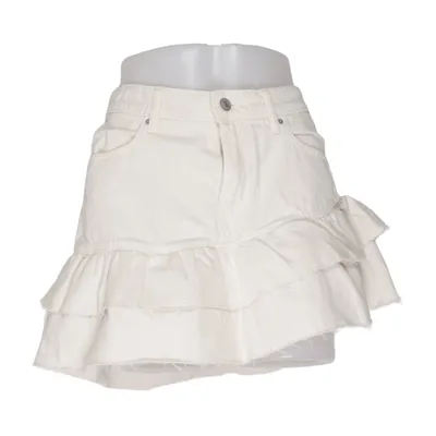 Jeansnederdel (Beige) fra Perfect Jeans Bomuld