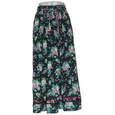Långkjol (Svart, Flerfärgad) från Meico Bomull, Polyester