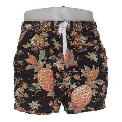 Badeshorts (Schwarz, Mehrfarbig) von Pleasant Baumwolle