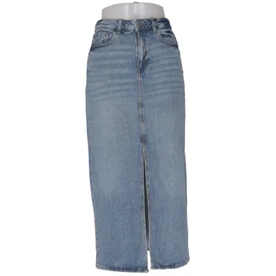 Denim skirt (Blue) from VILA Elastane, Recycled cotton
