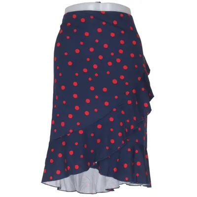 Nederdel (Blå, Rød) fra Women Essentials by Tchibo Elastan, Polyamid, Viscose