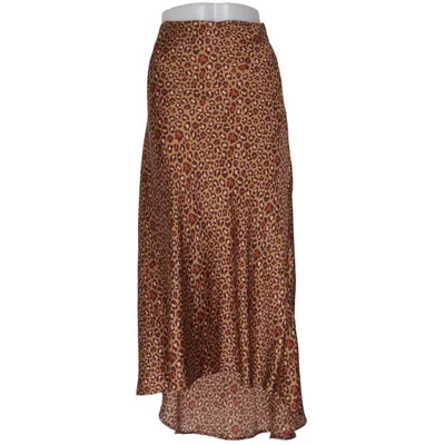 Maxi nederdel (Brun, Flerfarvet) fra Axara Polyester