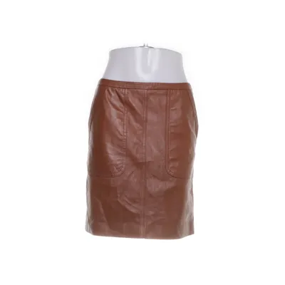 Läderkjol (Brun) från Viva La Diva Polyester, Skinn