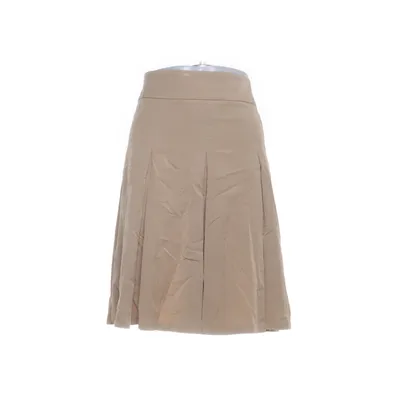 Skirt (Beige) from Ann Taylor Loft Elastane, Nylon