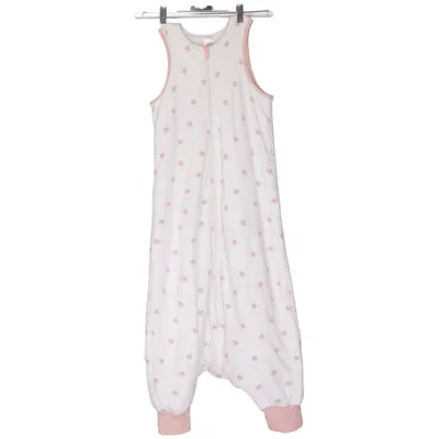 Babyslaapzak (Wit, Roze) van Pusblu Organisch katoen, Gerecycled polyester