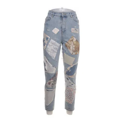 Jeans (Blue, Multicolored) from Zara Woman Premium Collection