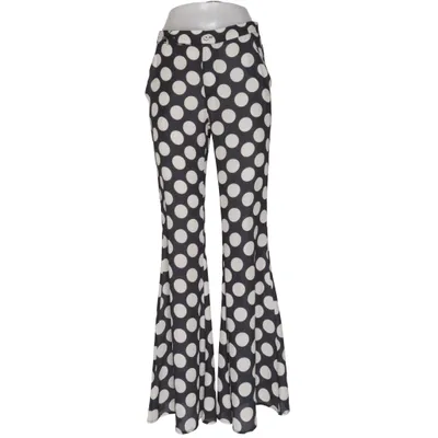 Palazzobyxor (Svart, Vit) från Chenda Polyester