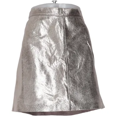 Kjol (Silverfärgad) från Miss Selfridge Skinn, Polyester
