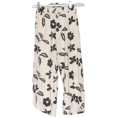 Palazzo pants (Beige, Black) from Zara Cotton