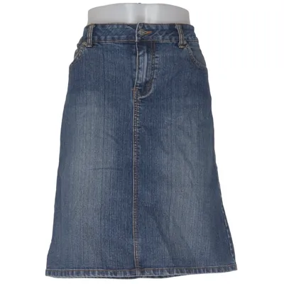 Jeansrock (Blau) von B.Young Baumwolle, Elasthan, Polyester