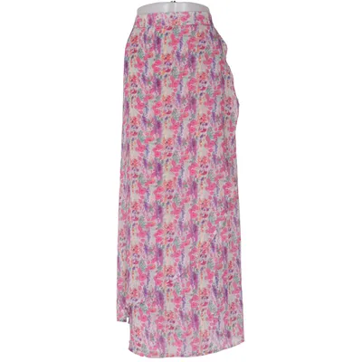 Maxi nederdel (Pink, Lilla, Flerfarvet) fra YAS Genanvendt polyester