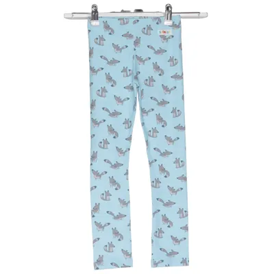 Leggings (Blauw, Meerkleurig) van Babauba Katoen, Elastaan