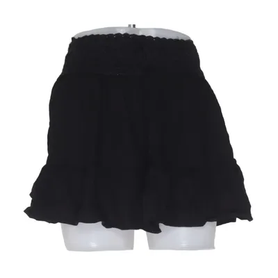 Jupe (Noir) de Pull & Bear Coton, Viscose