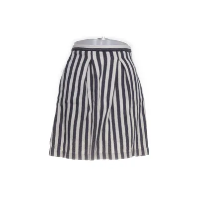 Jupe (Bleu, Blanc) de Armani Jeans Acrylique, Coton, Polyamide