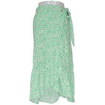 Wrap skirt (Green, White) from Pernilla Wahlgren Design Viscose
