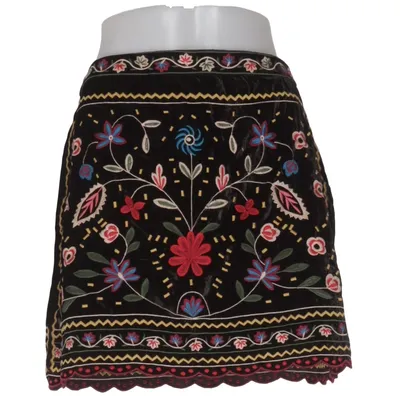 Jupe (Noir, Multicolore) de Mango Casual Polyester