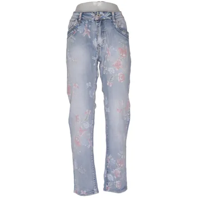 Jeans (Blå, Flerfärgad) från Karostar Bomull, Elastan, Polyester