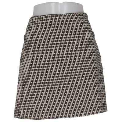 Skirt (Black, Beige) from Minus Acrylic, Wool