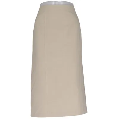 Rok (Beige) van Daxon Elastaan, Linnen, Polyamide, Polyester