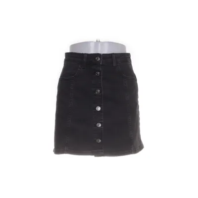 Spijkerrok (Zwart) van Mango Denim Katoen, Elastaan