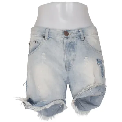 Denim shorts (Blue) from One Teaspoon