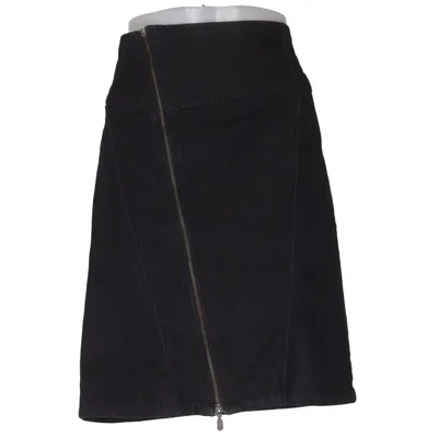 Jupe en jean (Noir) de Flash Jeans Coton, Élasthane, Polyester